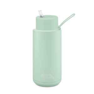 MINT GELATO Frank Green 34oz/1000ml/1 litre Ceramic Re-useable Bottle (straw lid)