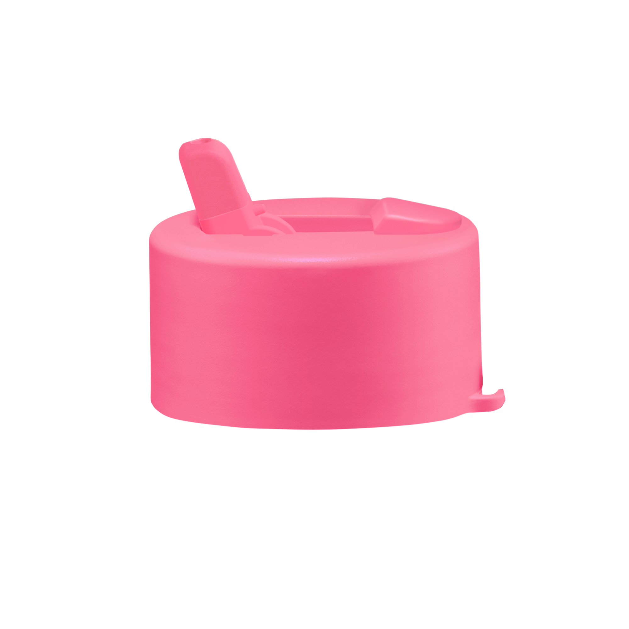 NEON PINK Frank Green Flip Straw Lid Hull with Strap