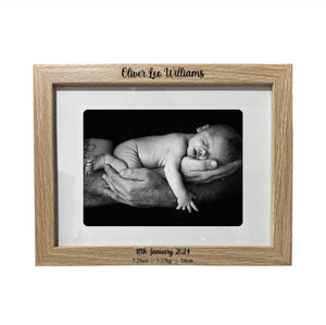 Newborn - Personalised Photo Frame
