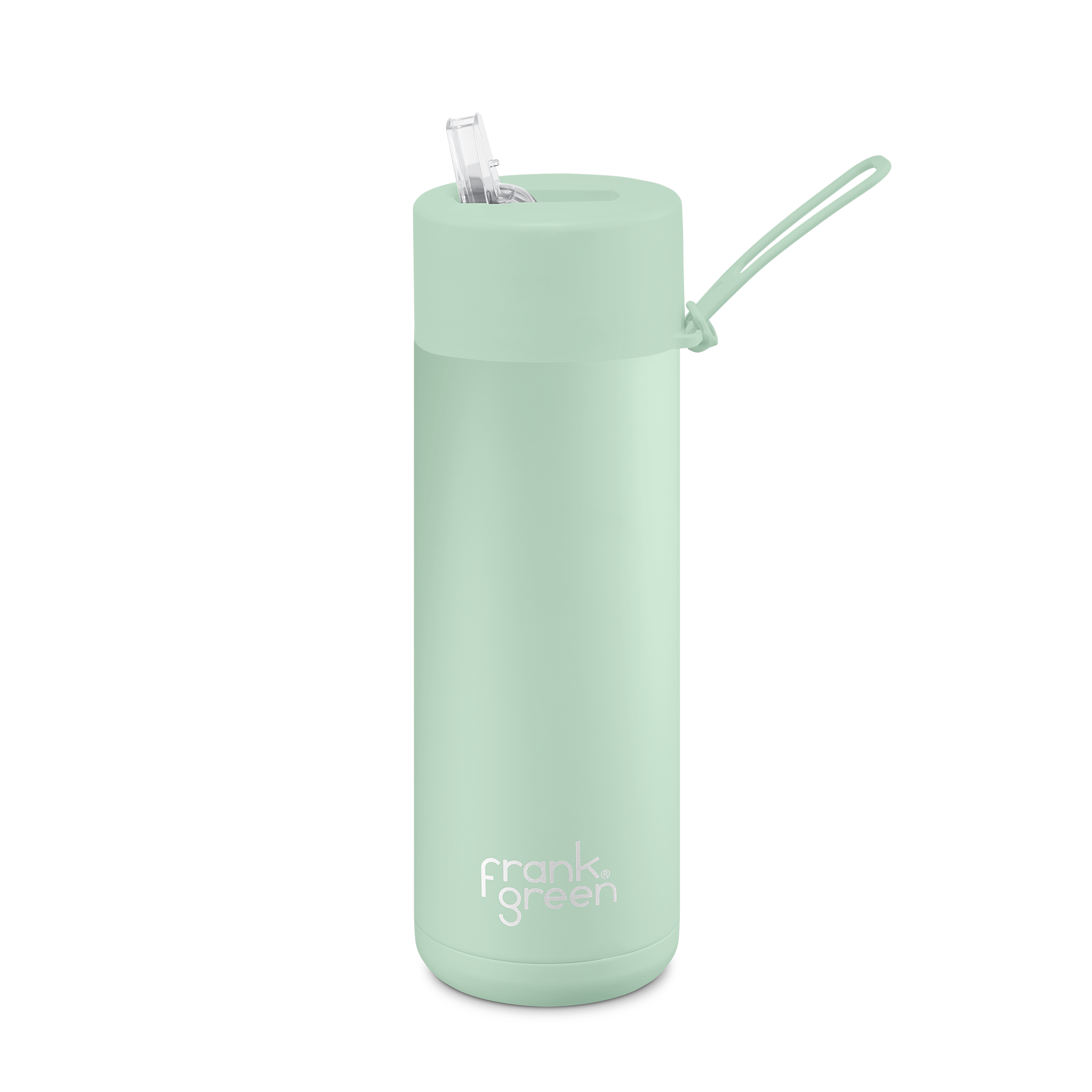 MINT GELATO Frank Green 20oz/595ml Ceramic Re-useable Bottle (straw lid)