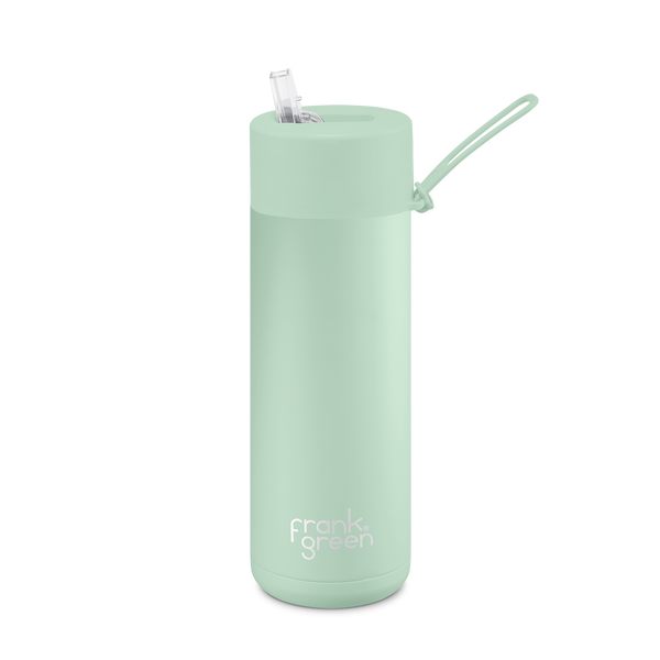 MINT GELATO Frank Green 20oz/595ml Ceramic Re-useable Bottle (straw lid)